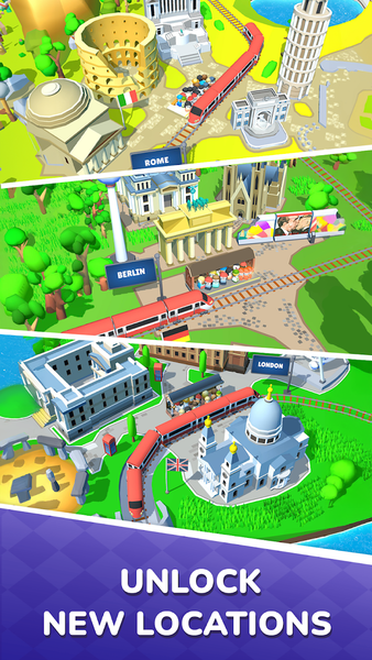 Train Ride: railway game - عکس بازی موبایلی اندروید