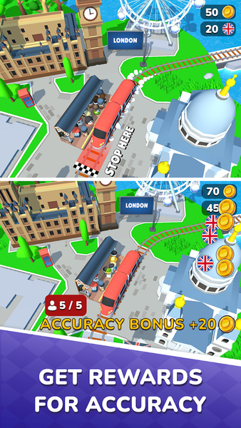 Train Ride: railway game - عکس بازی موبایلی اندروید