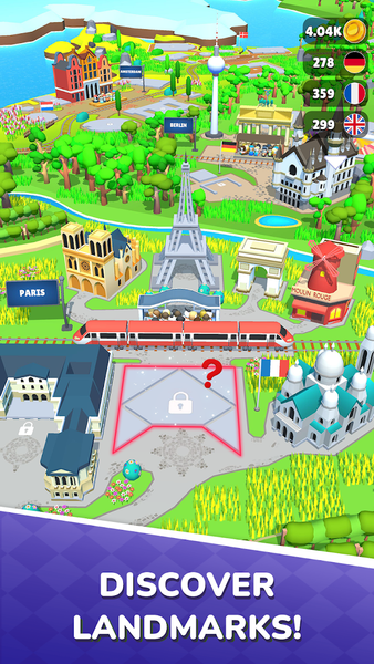 Train Ride: railway game - عکس بازی موبایلی اندروید