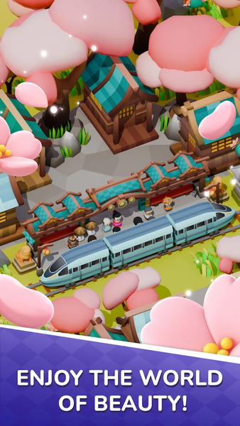 Train Ride: railway game - عکس بازی موبایلی اندروید