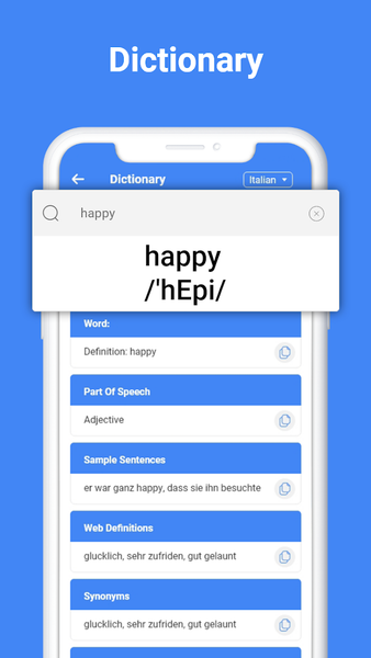 Go Translate All Language App - عکس برنامه موبایلی اندروید
