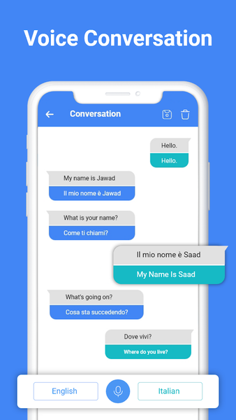 Go Translate All Language App - عکس برنامه موبایلی اندروید