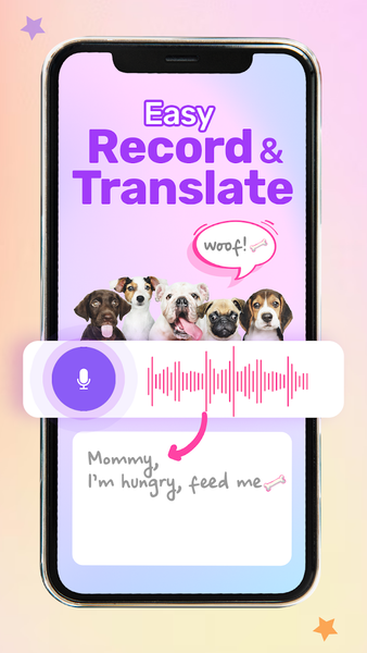 Human to Dog Translator - عکس برنامه موبایلی اندروید