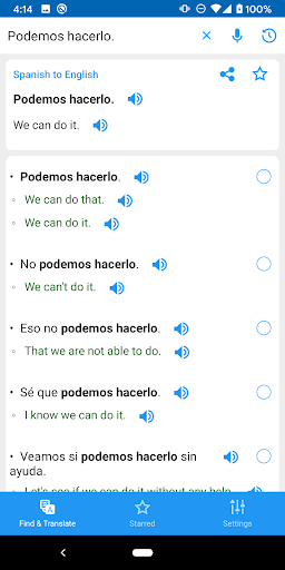 Spanish Translator Offline - Image screenshot of android app