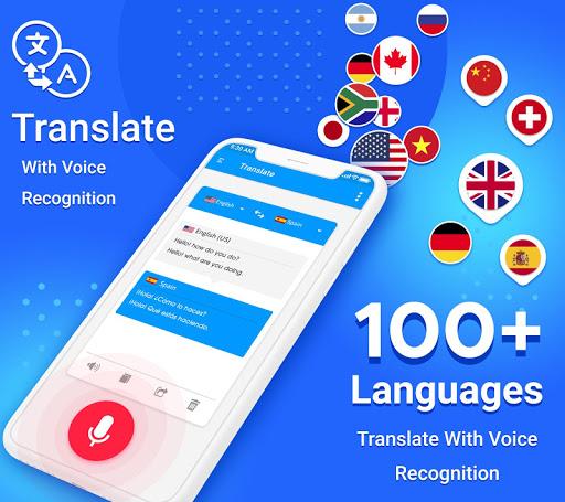 Translate- Language Translator - عکس برنامه موبایلی اندروید
