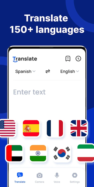 Translate - Translator - عکس برنامه موبایلی اندروید