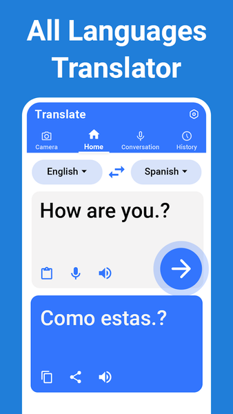 Translate Language Translator - عکس برنامه موبایلی اندروید
