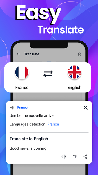 Photo Translator App - 2023 - Image screenshot of android app