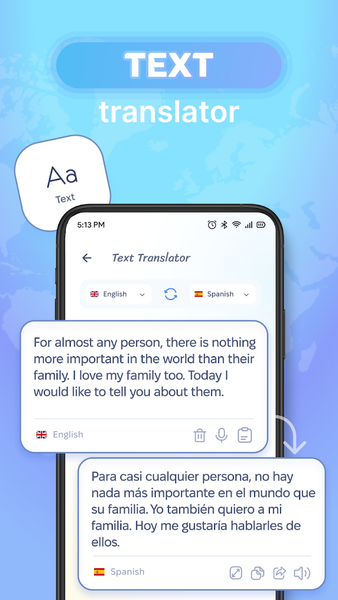 Voice Translator Text & Camera - Image screenshot of android app