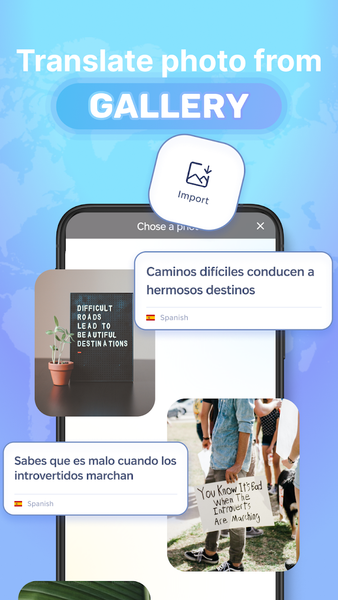 Voice Translator Text & Camera - عکس برنامه موبایلی اندروید