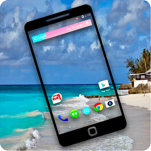 Transparent live wallpaper - Image screenshot of android app