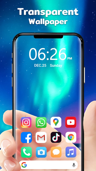 Transparent - Live Wallpapers - عکس برنامه موبایلی اندروید