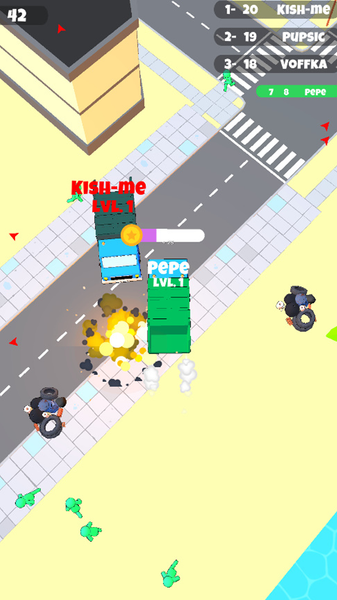 Trash Destroyer IO - Gameplay image of android game