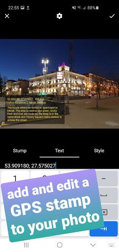 GPS Camera - GeoTag Map - Image screenshot of android app