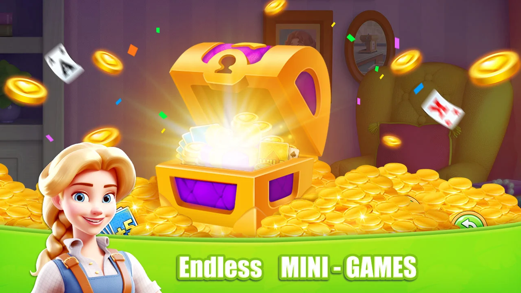 Solitaire TriPeaks Adventure - Gameplay image of android game