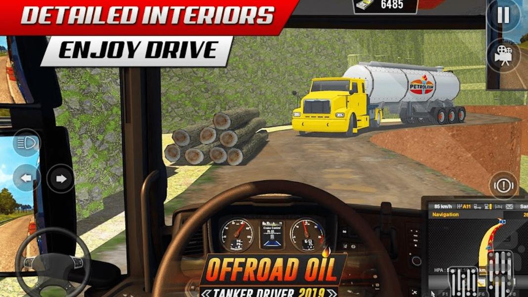 Euro Truck Cargo 2024 - Gameplay image of android game