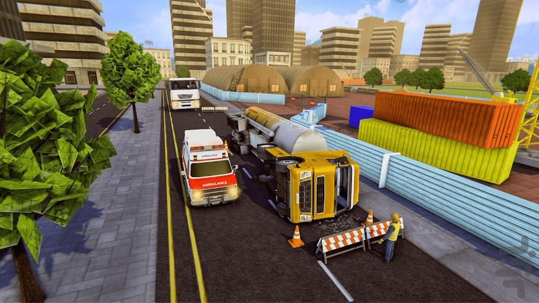 Euro Truck Cargo 2024 - Gameplay image of android game