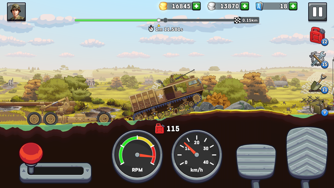 Frontline: Truck Simulator - Gameplay image of android game