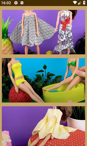 How to make doll clothes - Image screenshot of android app