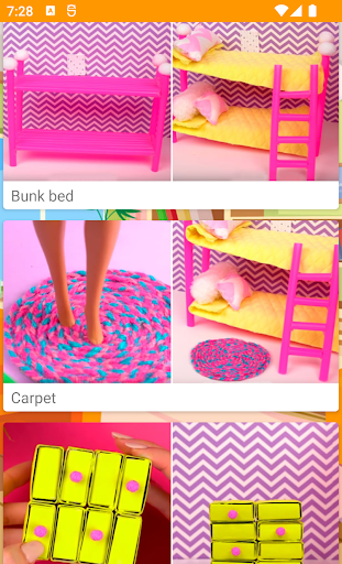 How to make doll furniture - Image screenshot of android app