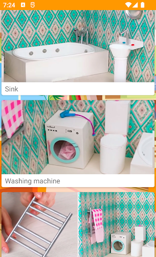 How to make doll furniture - Image screenshot of android app