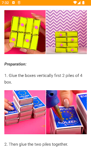 How to make doll furniture - Image screenshot of android app