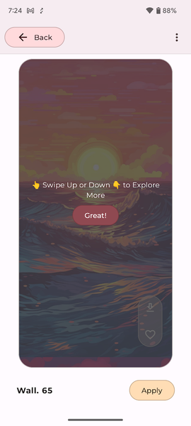 PaletteAI Dark ۴K Wallpapers - عکس برنامه موبایلی اندروید