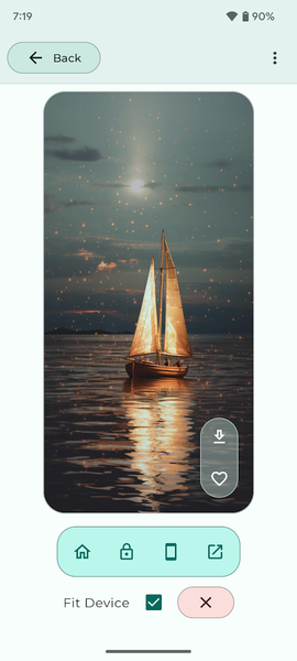 PaletteAI Dark ۴K Wallpapers - عکس برنامه موبایلی اندروید