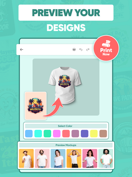T-Shirt Designer - Clothing - Image screenshot of android app
