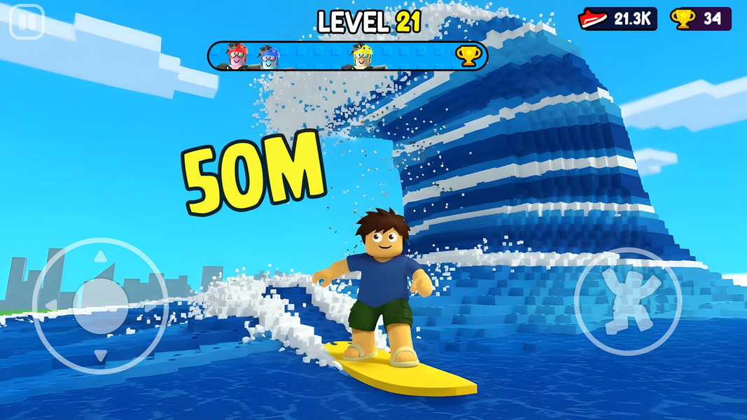 Tsunami Escape Run - عکس بازی موبایلی اندروید