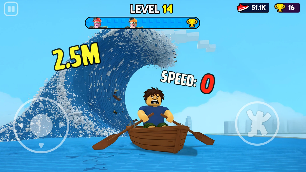 Tsunami Escape Run - عکس بازی موبایلی اندروید