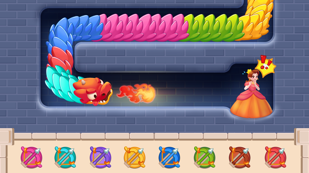 Rescue Princess: Dragon Maze - عکس بازی موبایلی اندروید