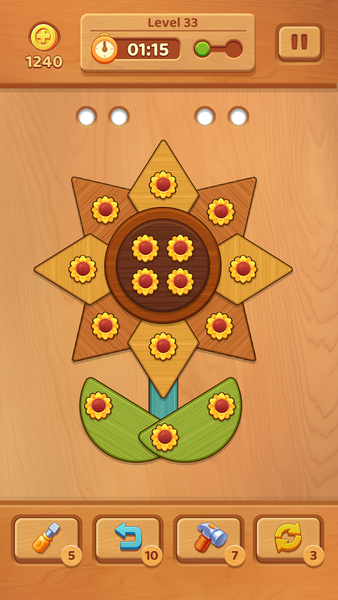 Wooden Screw: Nuts and Bolts - عکس بازی موبایلی اندروید