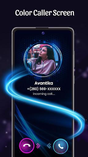 Color Caller Screen - Image screenshot of android app