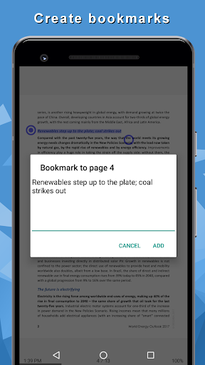 TTS Reader: reads aloud books - Image screenshot of android app