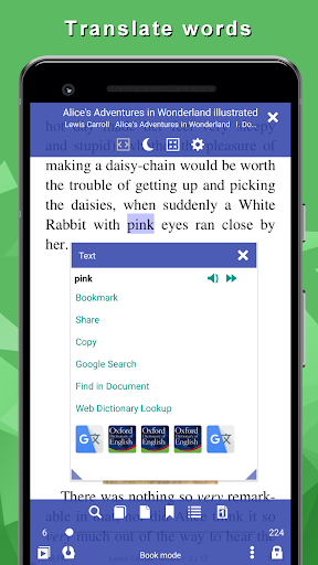 TTS Reader: reads aloud books - Image screenshot of android app
