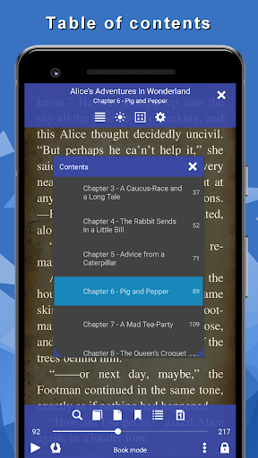 TTS Reader: reads aloud books - Image screenshot of android app