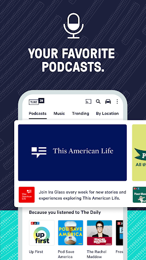TuneIn Radio: Music & Sports - Image screenshot of android app