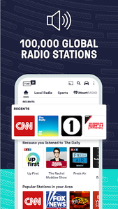 TuneIn Radio – کانال‌های رادیویی جهانی - عکس برنامه موبایلی اندروید