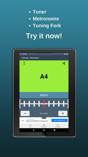 BeatTune - Tuner and Metronome - Image screenshot of android app