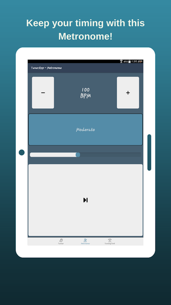 BeatTune - Tuner and Metronome - Image screenshot of android app