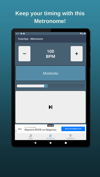 BeatTune - Tuner and Metronome - Image screenshot of android app