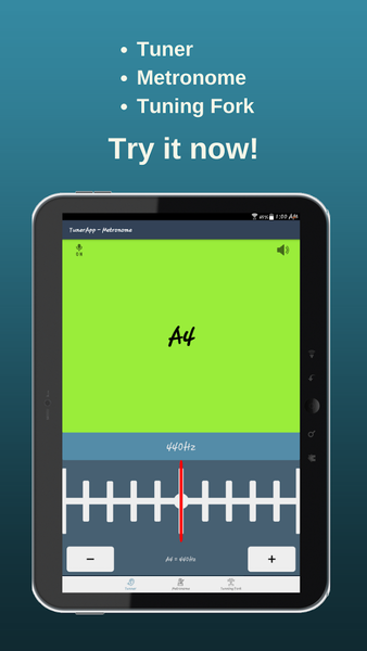 BeatTune - Tuner and Metronome - Image screenshot of android app