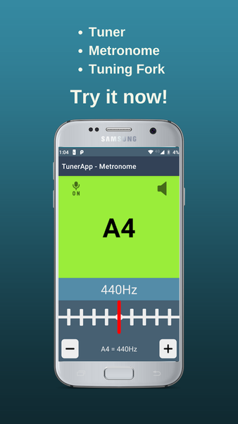BeatTune - Tuner and Metronome - Image screenshot of android app