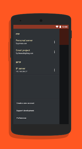 Turbo FTP client & SFTP client - Image screenshot of android app