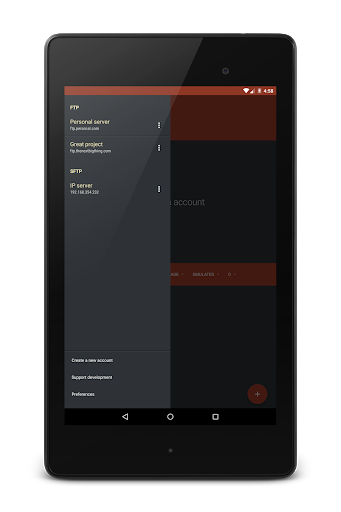 Turbo FTP client & SFTP client - عکس برنامه موبایلی اندروید