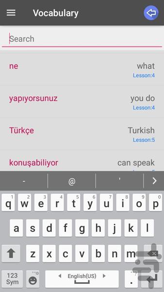 Turkish Listening - Image screenshot of android app