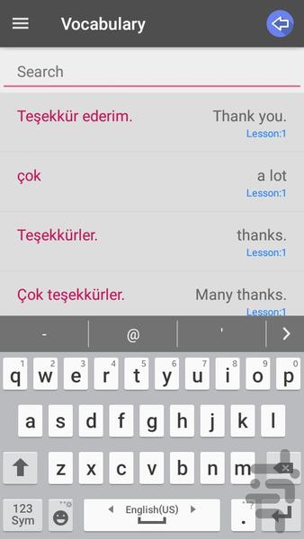 Turkish On Travel - Image screenshot of android app