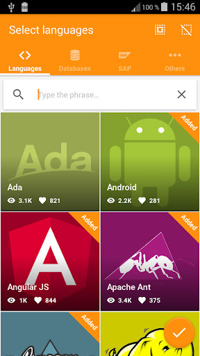 Learn programming - Image screenshot of android app