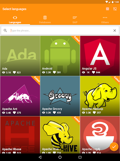 Learn programming - Image screenshot of android app